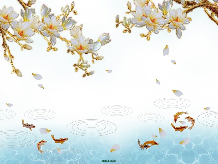 Hoa ngọc lan 3D MHL2-124